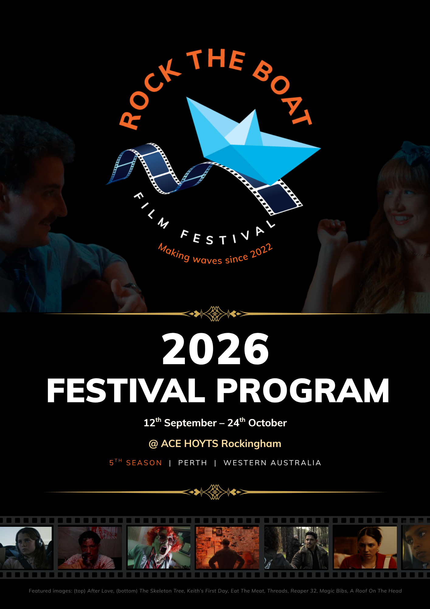 Rock The Boat Film Festival 2026 Festival Program cover